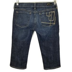 Citizens of humanity bardot denim capri jeans